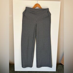 LOFT black and white Houndstooth Trousers